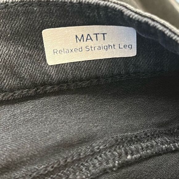 MAVI Men's Size 36/34 Matt Relaxed Straight  Leg Jeans Grey Williamsburg NEW - Picture 11 of 13